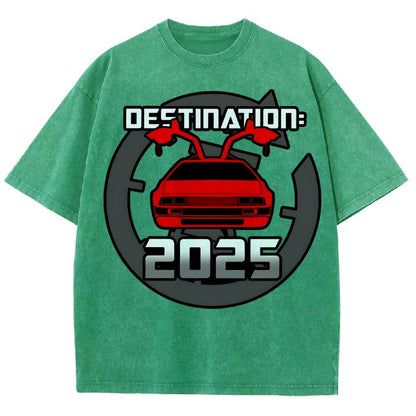 Cool 80's Sci-fi Inspired New Year Slogan Vintage Distressed T-shirt