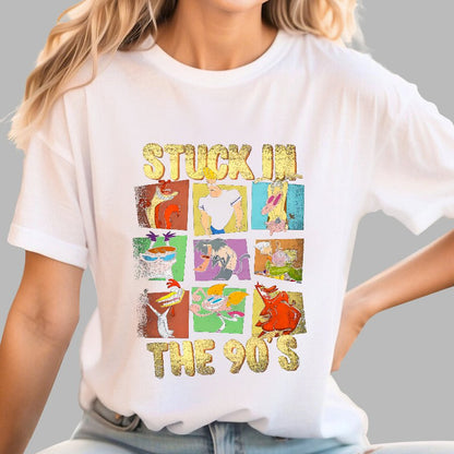 Stuck In The 90‘s Geek T-Shirt