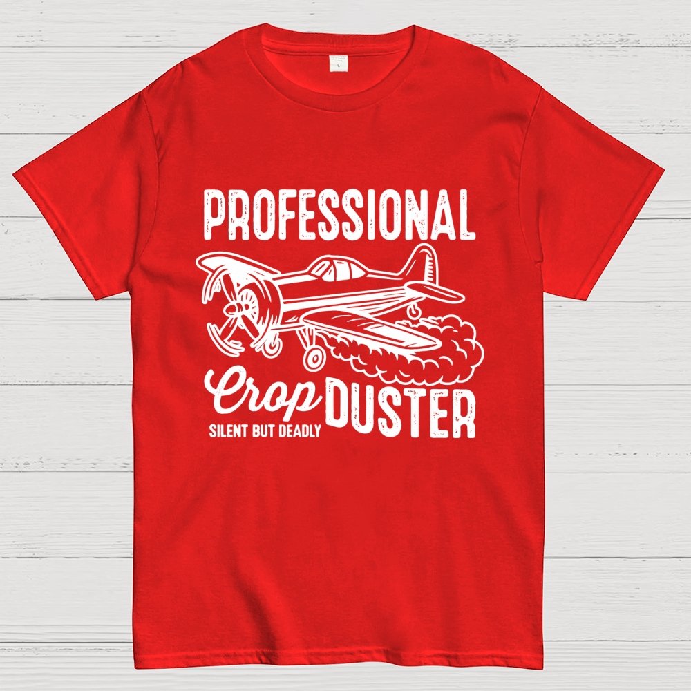 CropDUSTER SILENT BUT DEADLY Unisex Geek T-Shirt