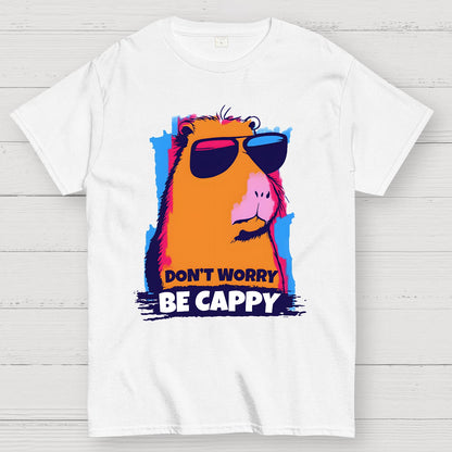 Be Cappy Don't Worry Geek T-Shirt