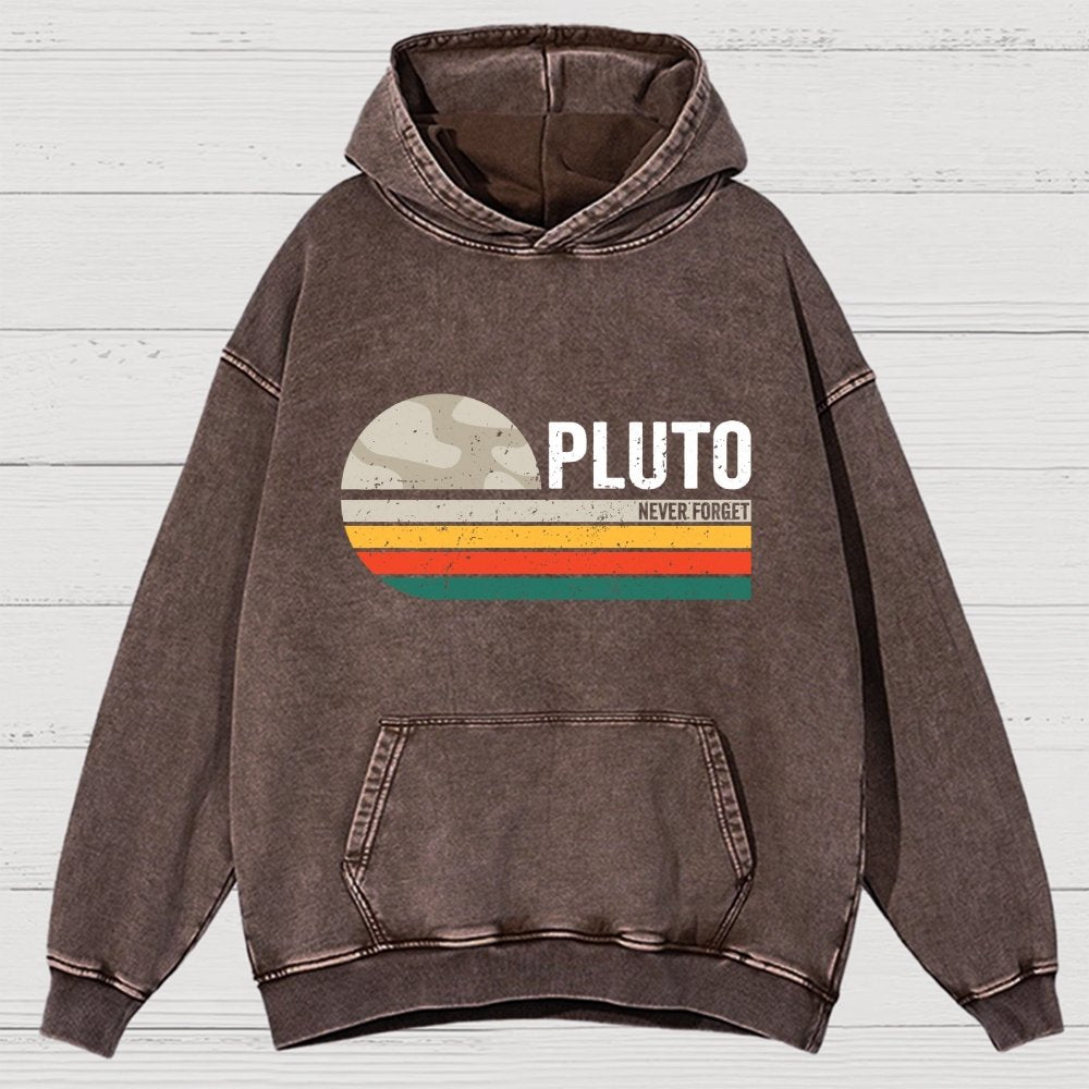 Pluto Vintage Vintage Distressed Hoodie