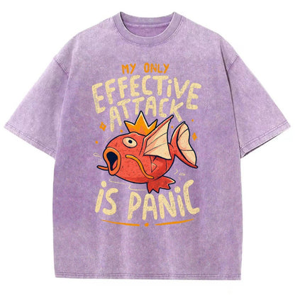 Panic Attack Vintage Distressed T-shirt