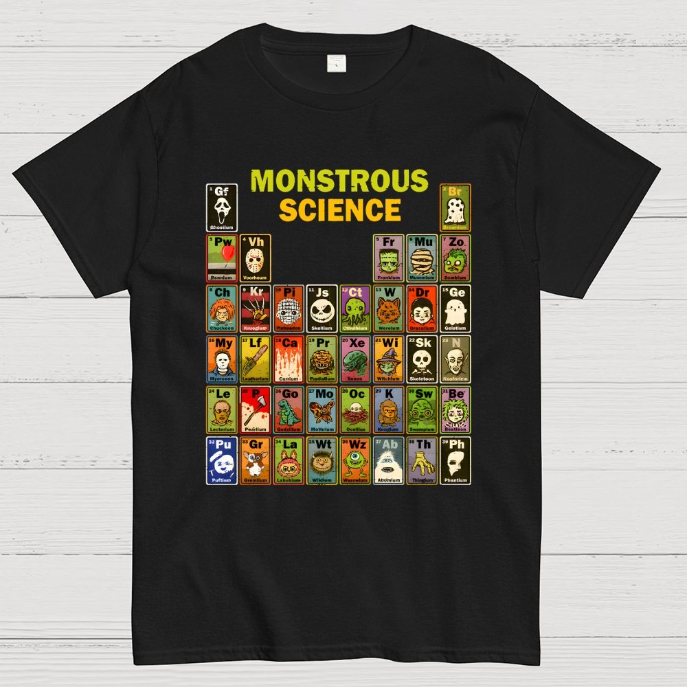 Monstrous Science Geek T-Shirt