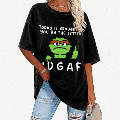 IDGAF Vintage Distressed T-shirt