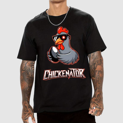 Chickenator, The Future Chicken Geek T-Shirt