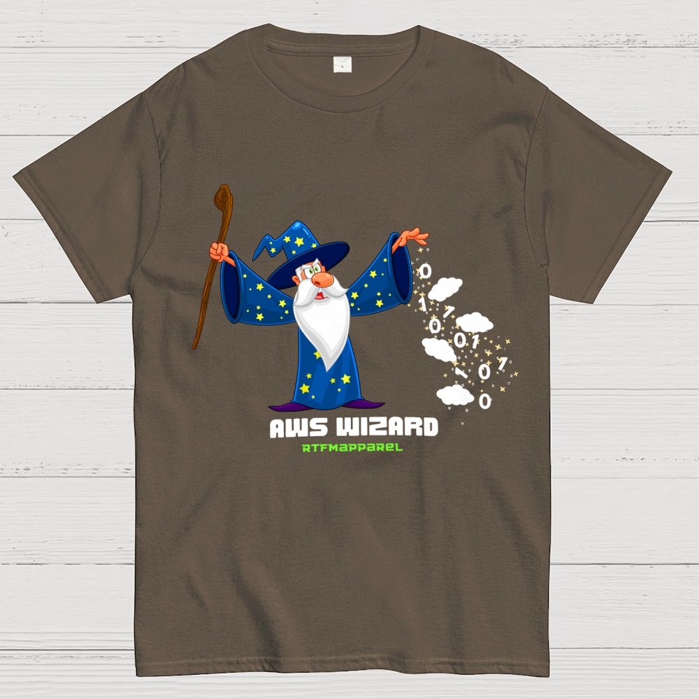 AWS Wizard , Sysadmin Geek T-Shirt