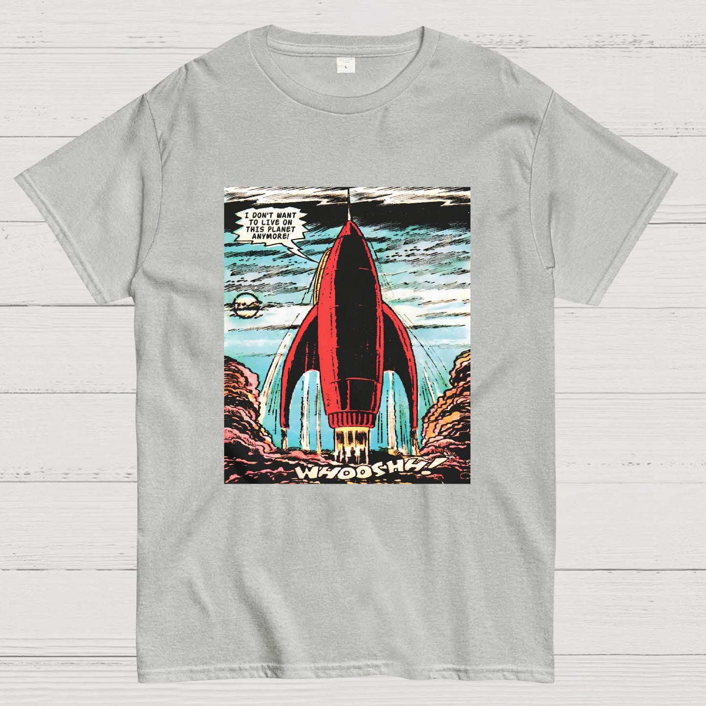 I Don't Want To Live On This Planet Anymore Geeky T-Shirt
