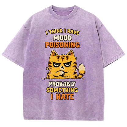 A Bad Case Of Mood Poisoning Vintage Distressed T-shirt