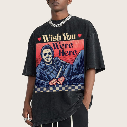 Wish You Were Here Vintage Distressed T-shirt