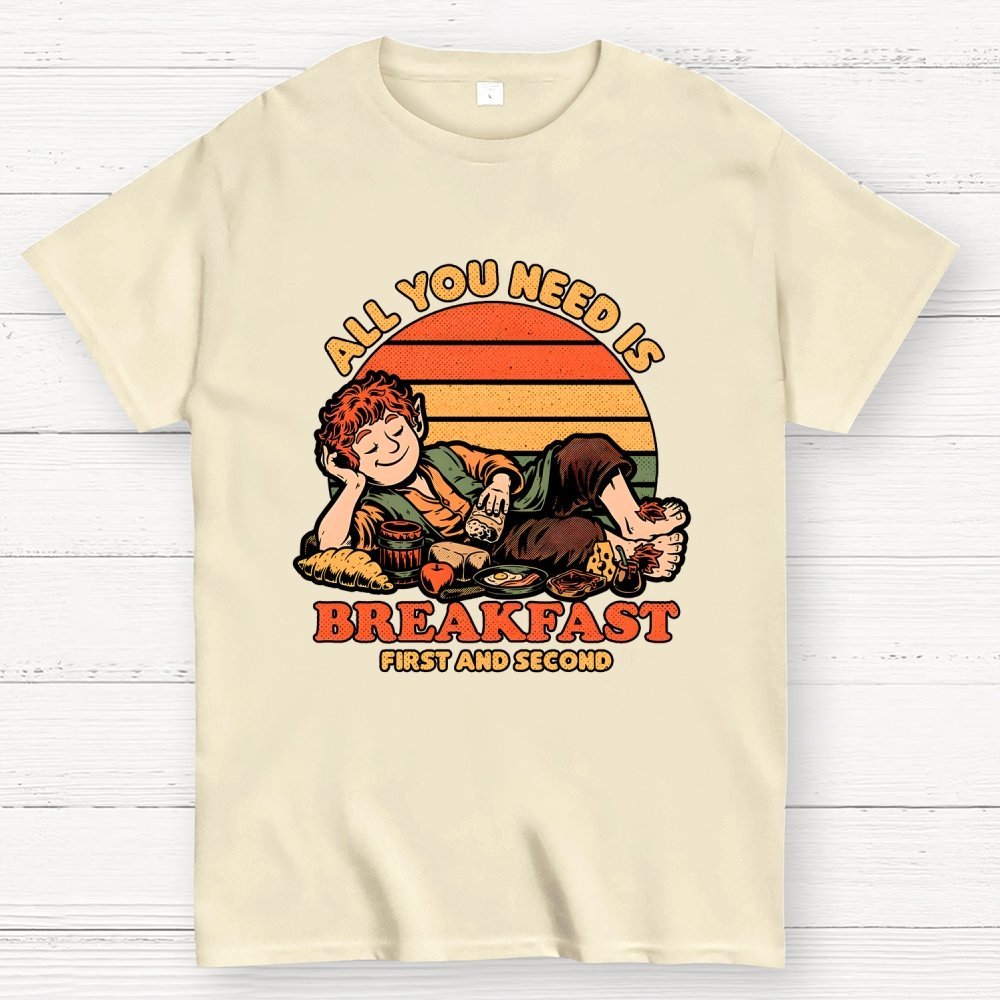 Breakfast Food Movie Geek T-Shirt