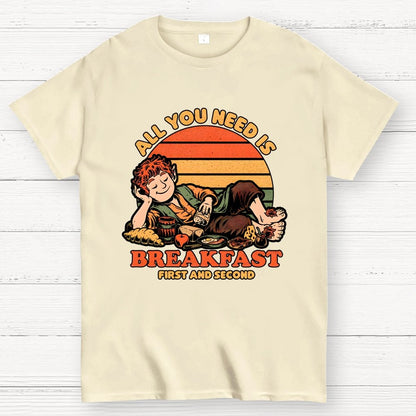 Breakfast Food Movie Geek T-Shirt