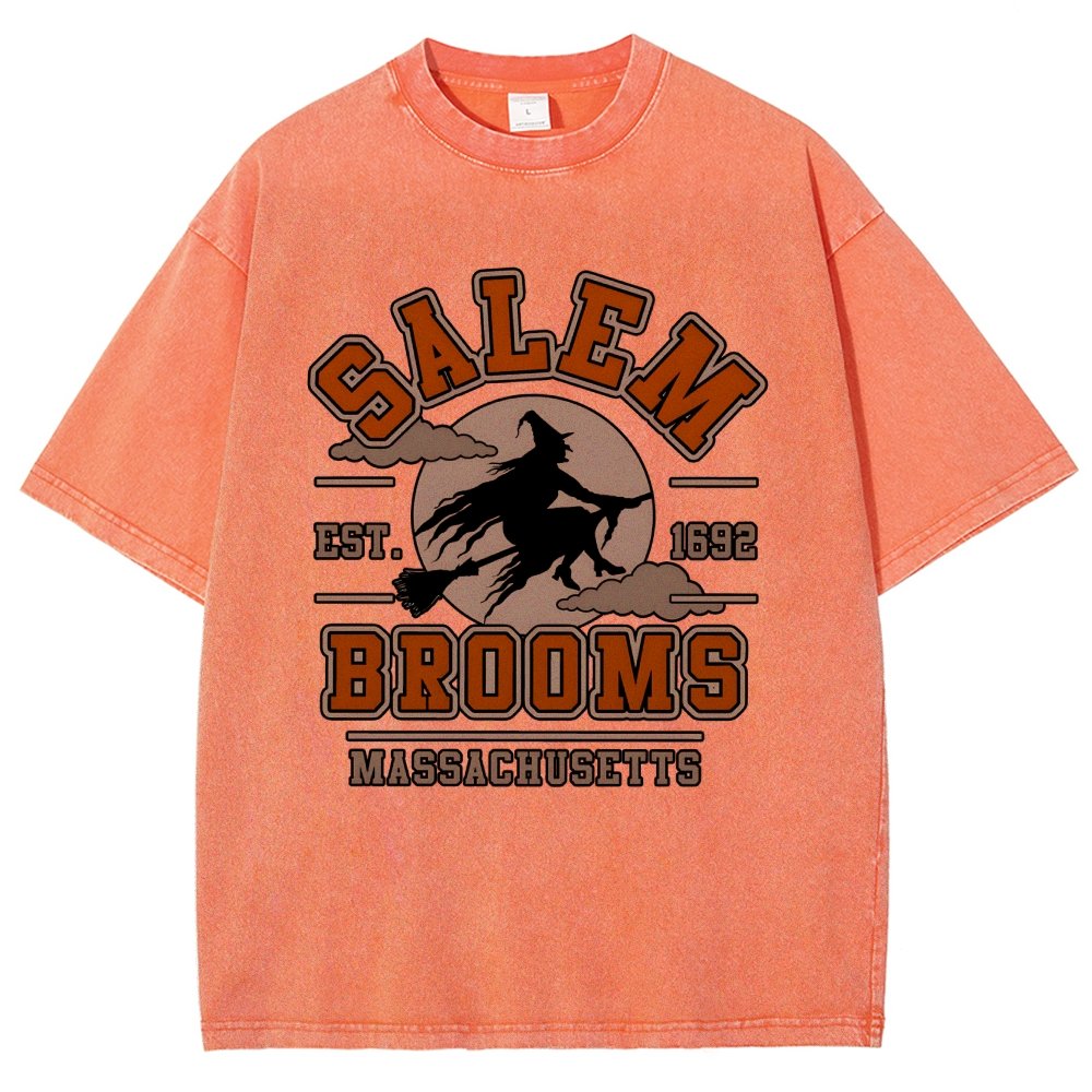 SALEM BROOMS Vintage Distressed T-shirt