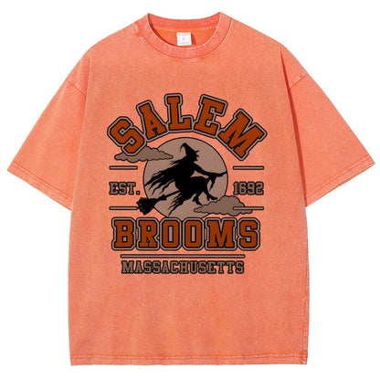 SALEM BROOMS Vintage Distressed T-shirt