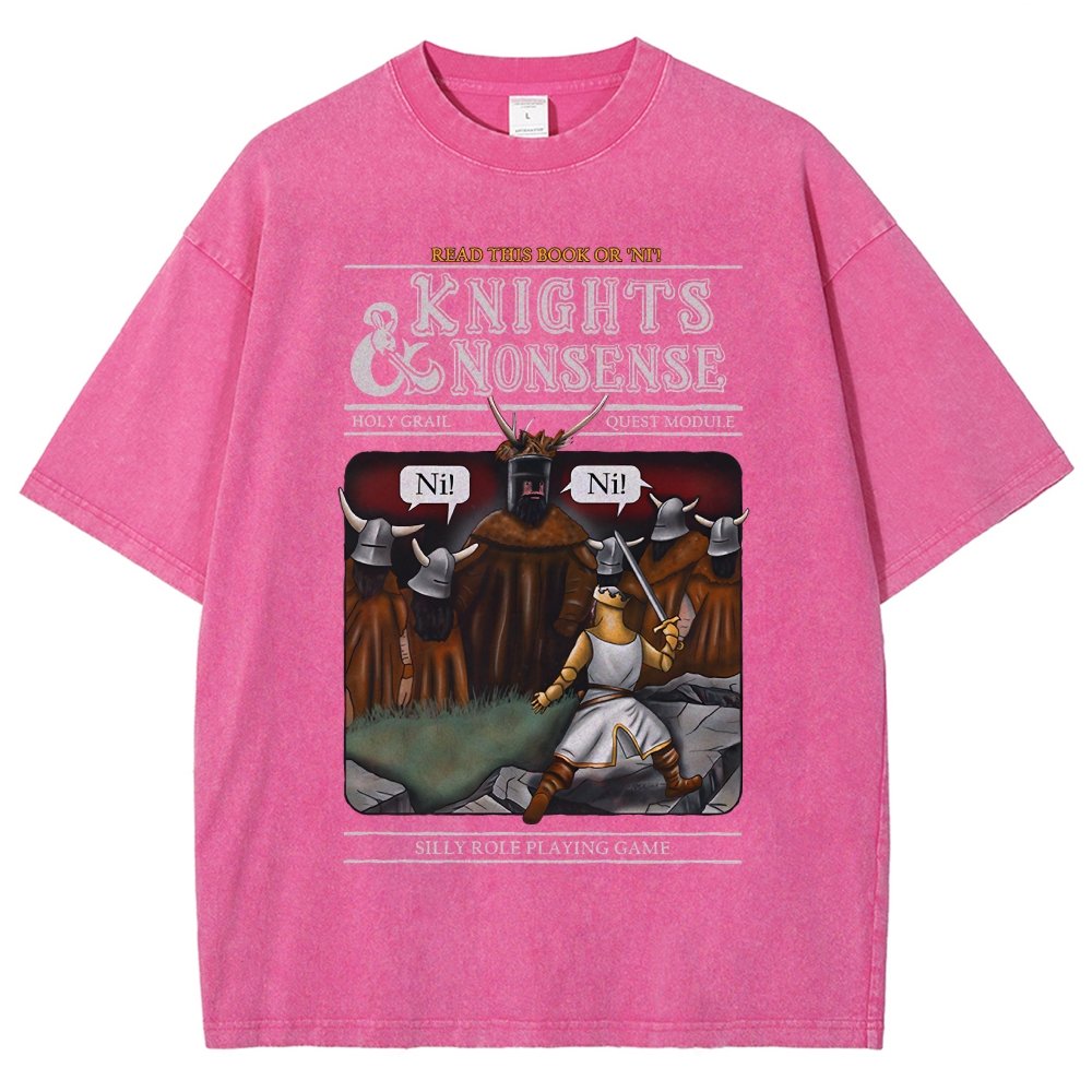 Knights & Nonsense Vintage Distressed T-shirt