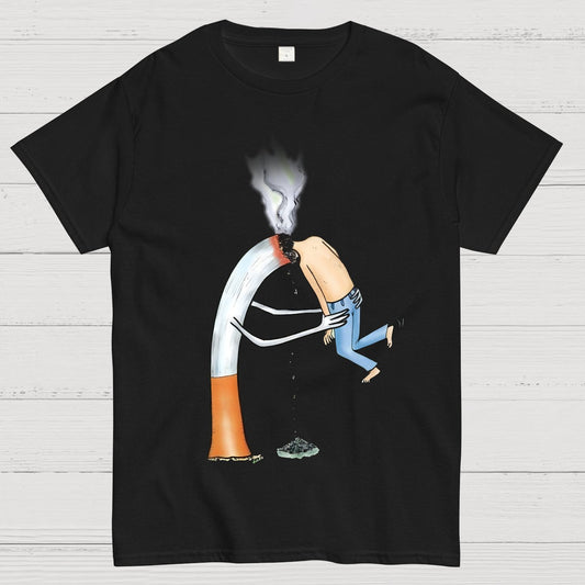 Smoking Solves Your Problems Geeky T-Shirt