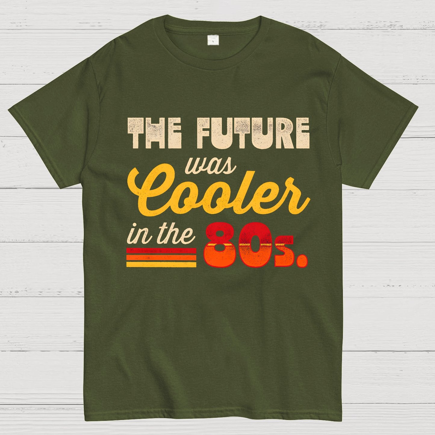 The Future Was Cooler In The Past Geek T-Shirt