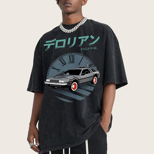Time Travel Adventure 2 Vintage Distressed T-shirt