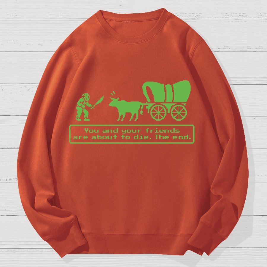 Oregon Horror Trail Geek Cotton Sweatshirt