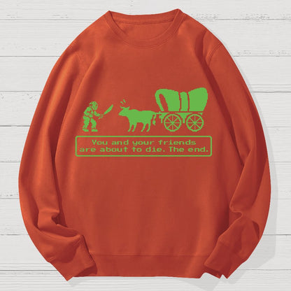 Oregon Horror Trail Geek Cotton Sweatshirt