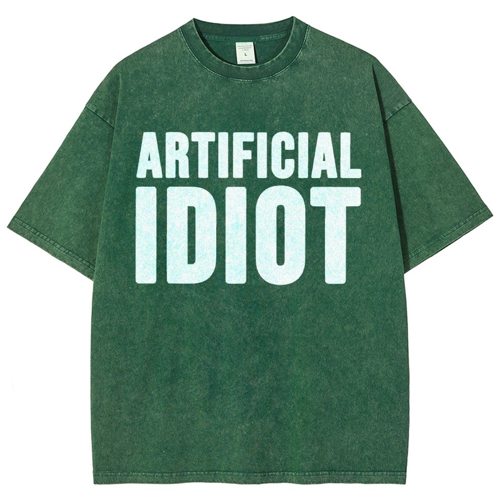 Artificial Idiot Vintage Distressed T-shirt