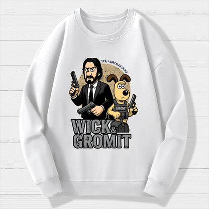 The Wrong Dog Geek Cotton Sweatshirt