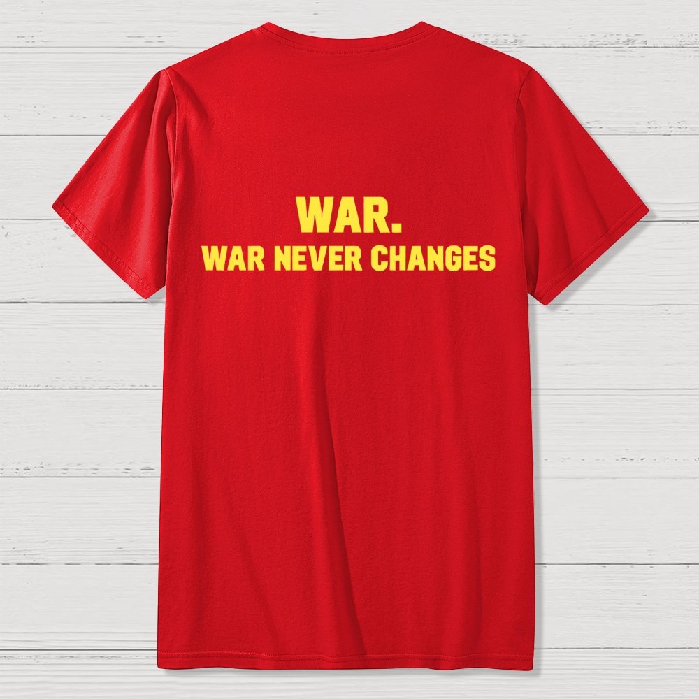 Eternal War Front And Back Printing Geek T-Shirt