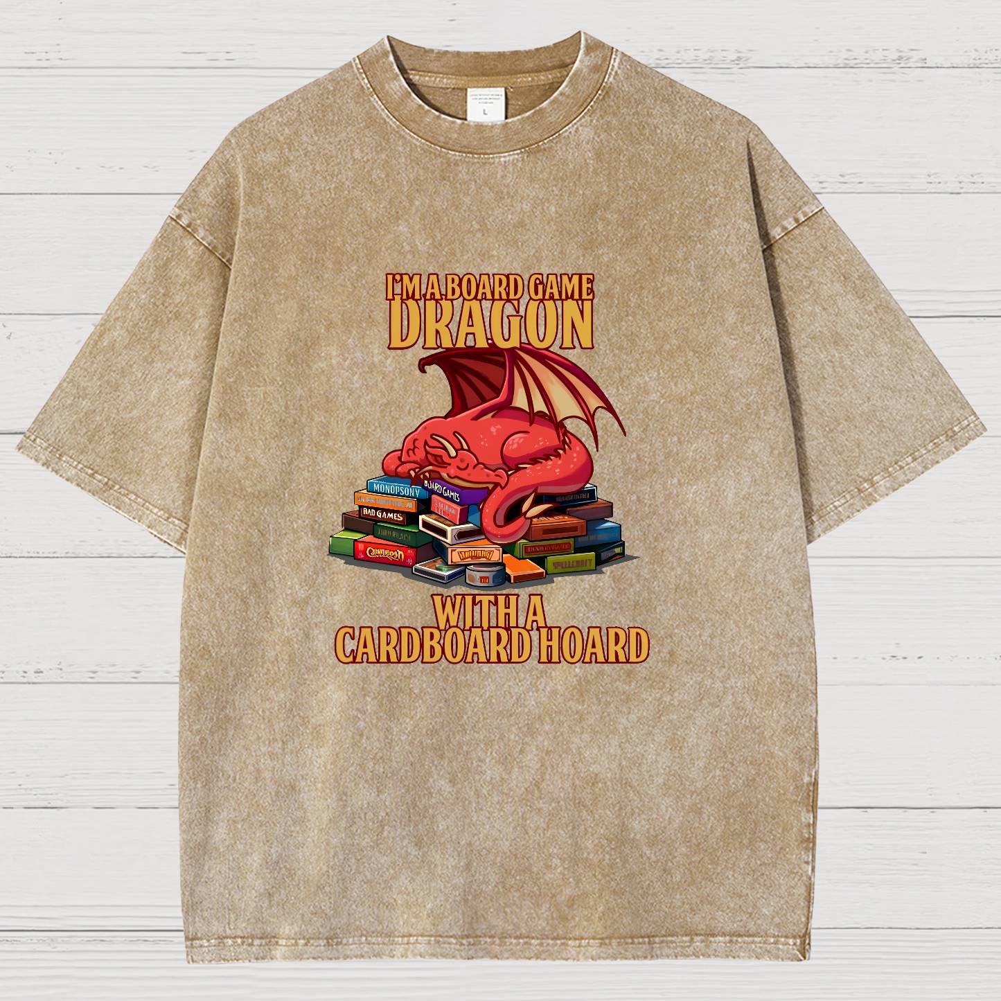 Board Game Vintage Distressed T-shirt