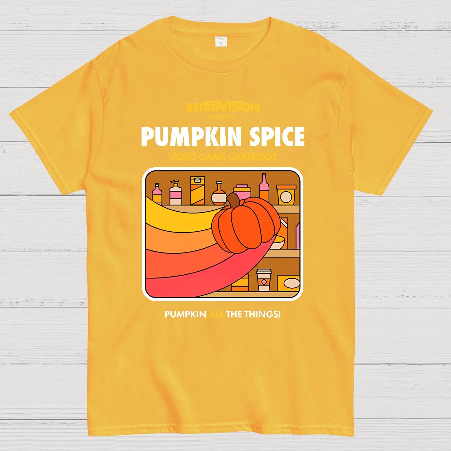 Pumpkin Spice High Score Geek T-Shirt