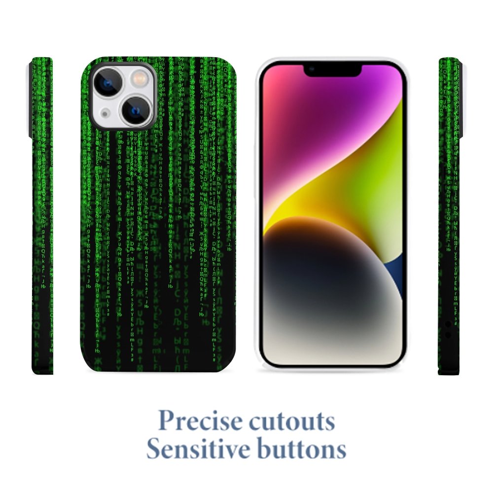 Programmer Offset Code Phone Cases