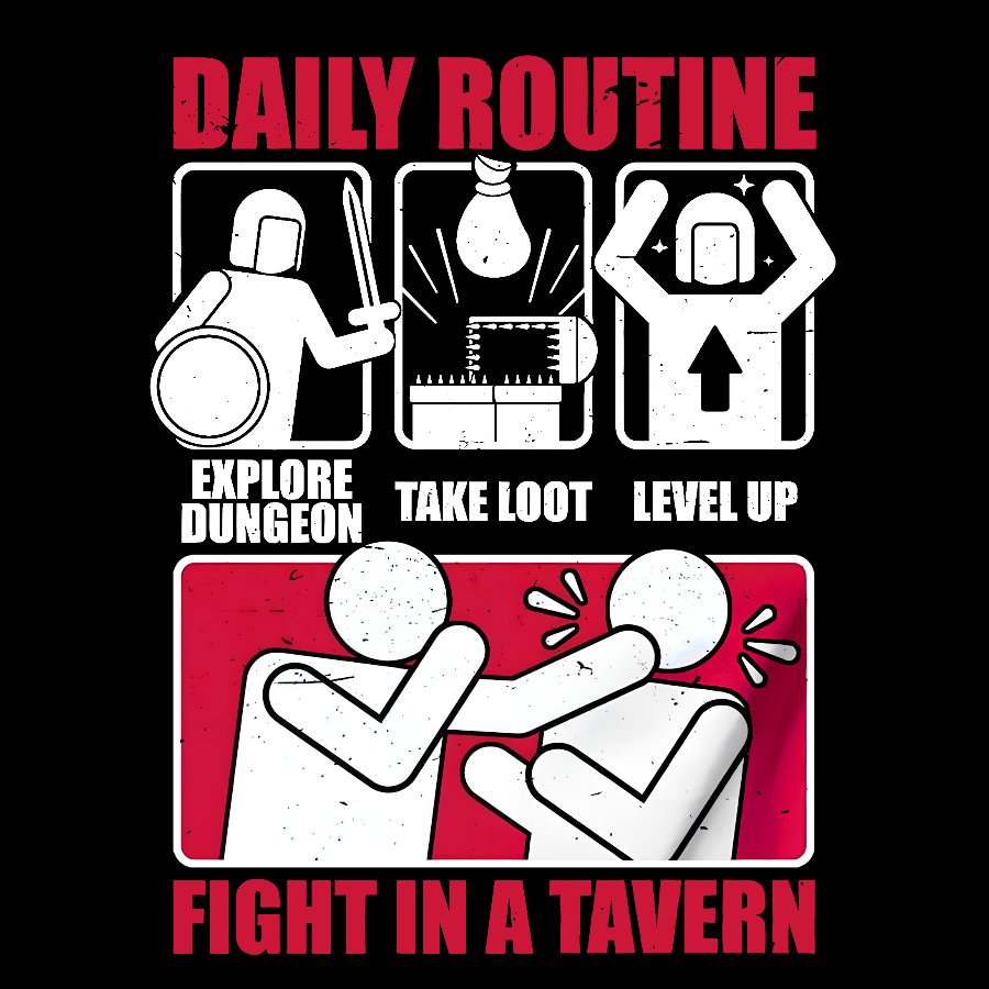 How To Dungeon Geek T-Shirt
