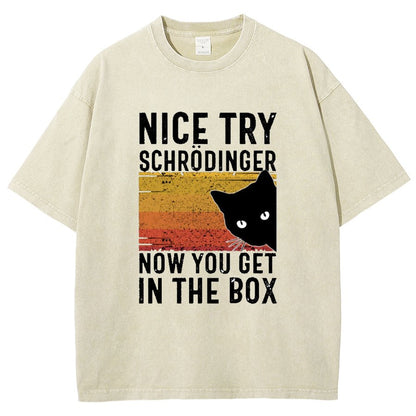 You Get Schrodinger's cat In The Box Vintage Distressed T-shirt