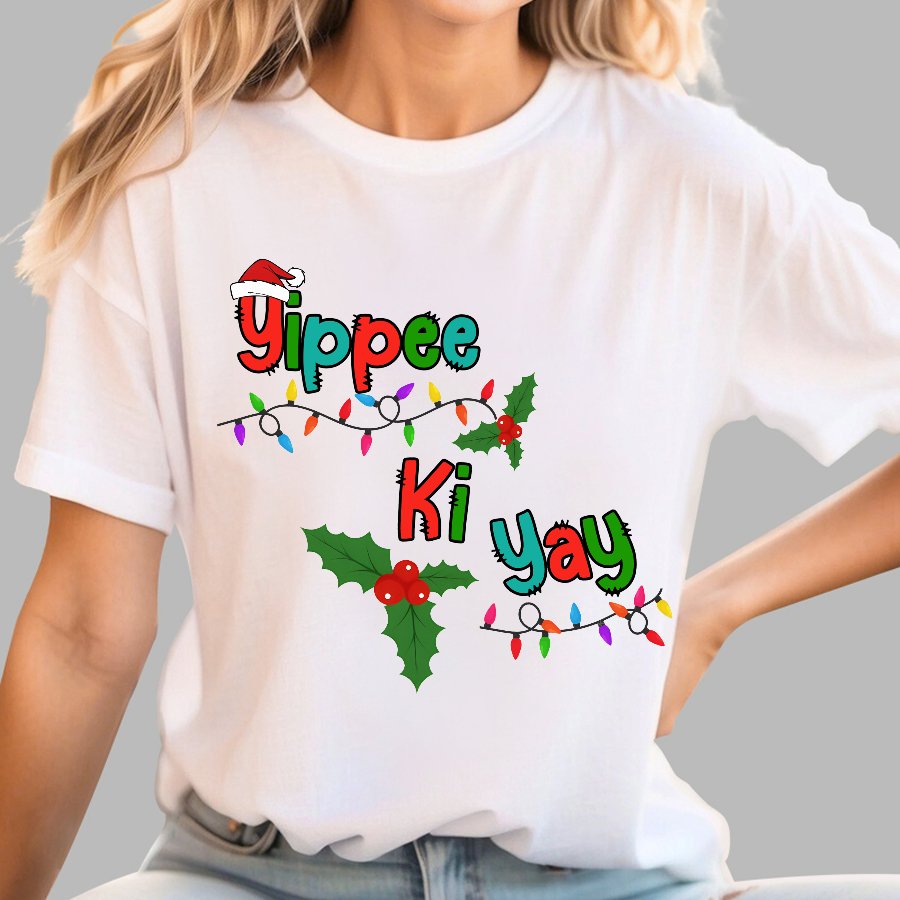 Yippee-Ki-Yay Christmas Geek T-Shirt