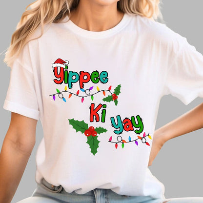 Yippee-Ki-Yay Christmas Geek T-Shirt