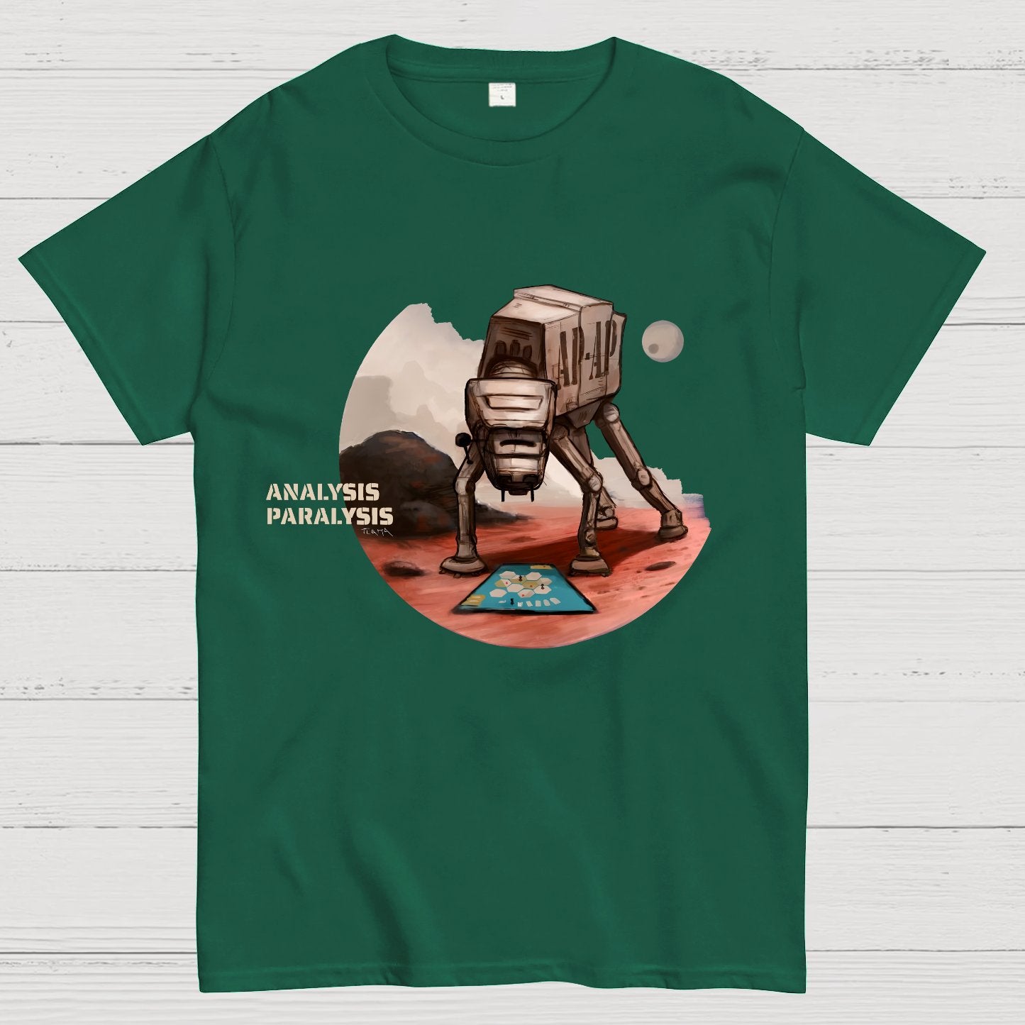 Board Game Analysis paralysis Geeky T-Shirt