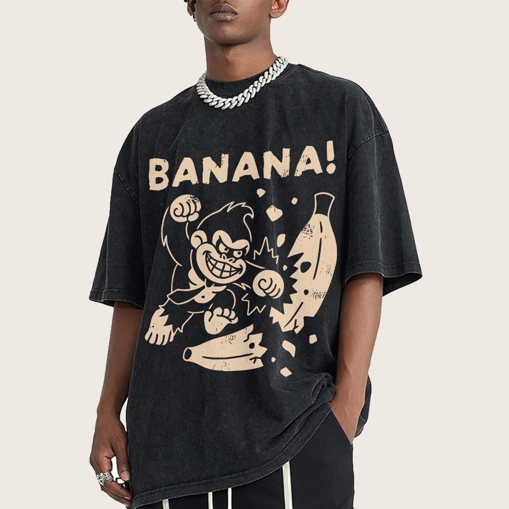Banana! Vintage Distressed T-shirt