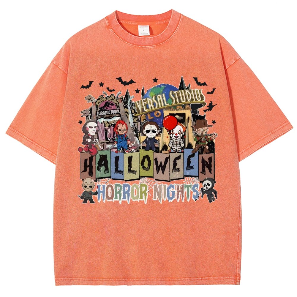 Halloween Horror Nights Vintage Distressed T-shirt