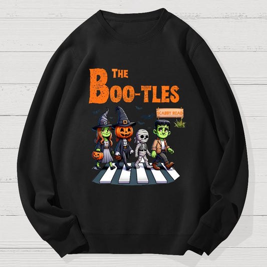 The Bootles Halloween Geek Cotton Sweatshirt