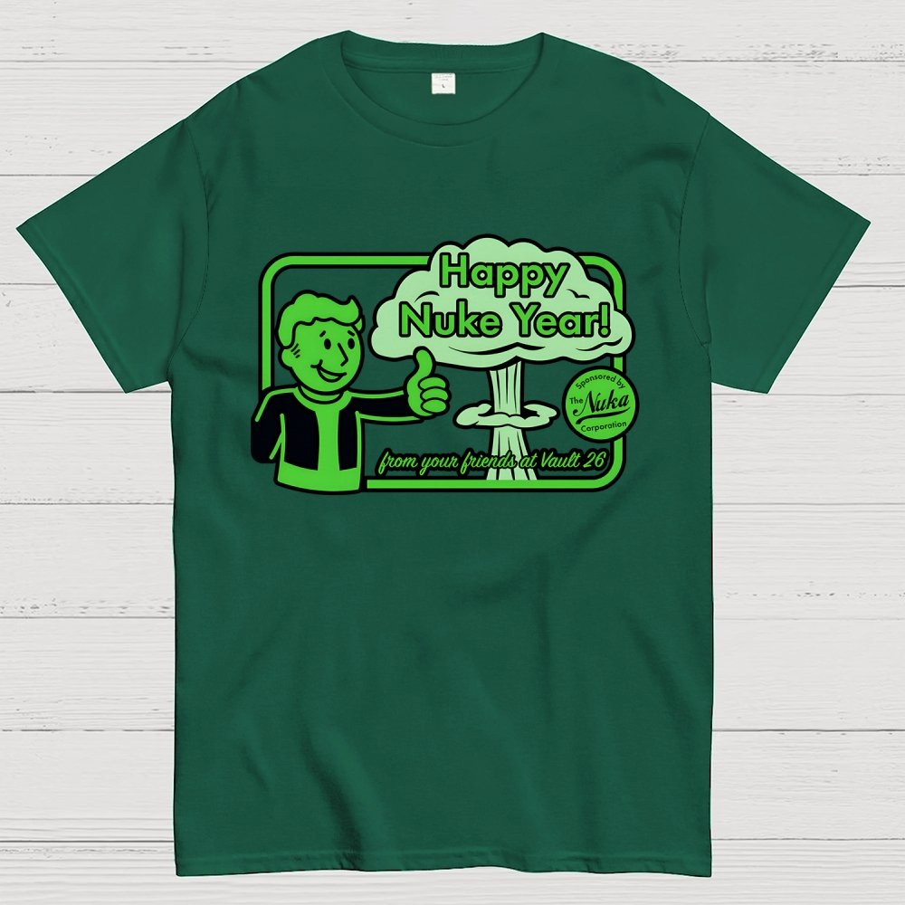 Happy Nuke Year Geek T-Shirt