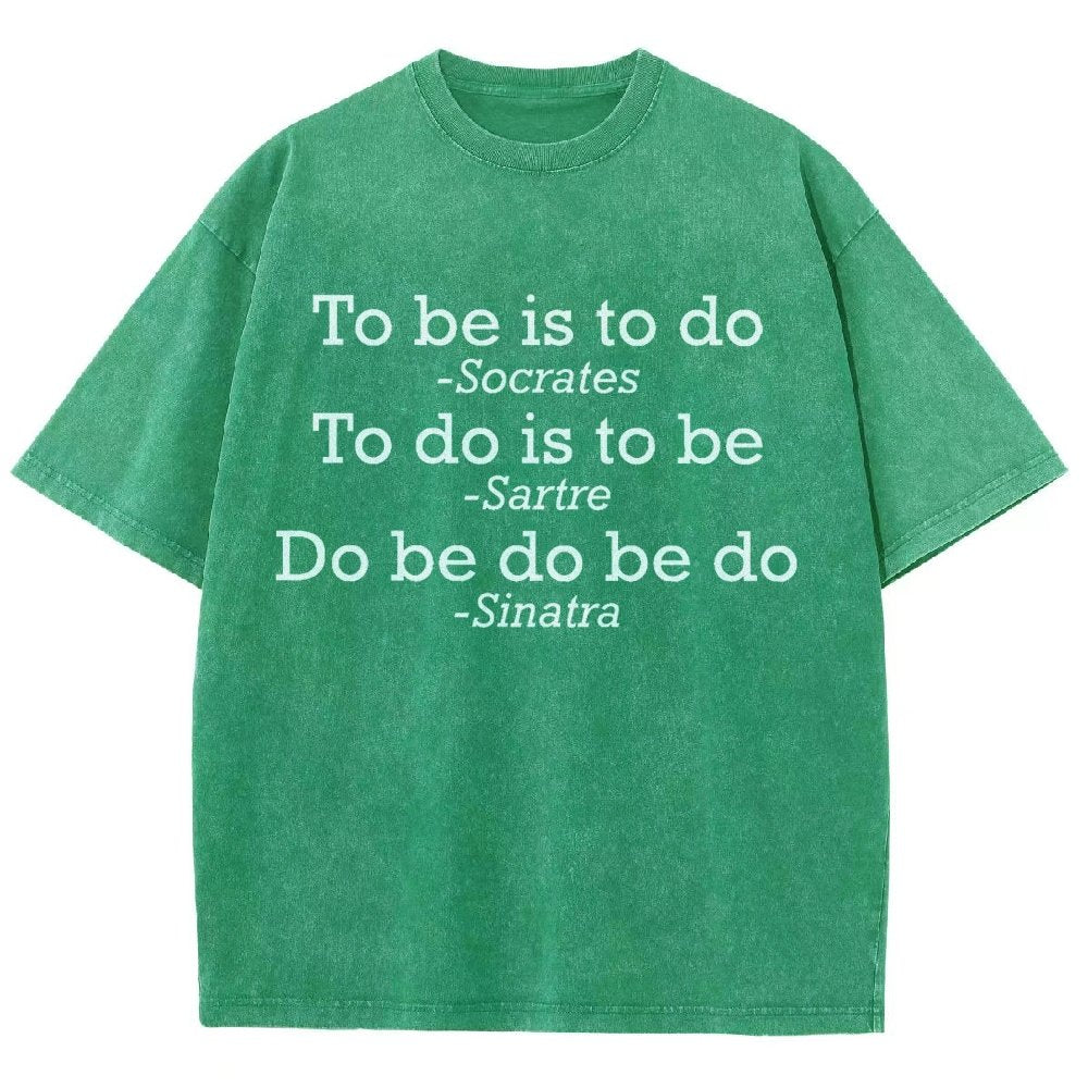 Do Be Do Be Do Joke Vintage Distressed T-shirt
