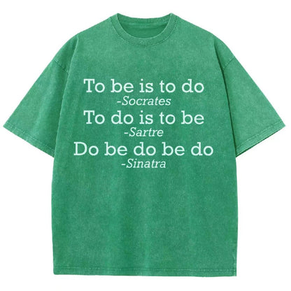 Do Be Do Be Do Joke Vintage Distressed T-shirt