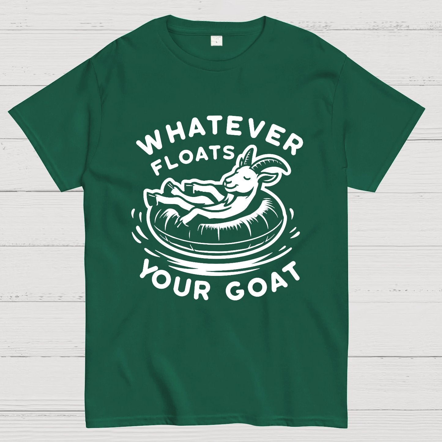 Whatever Floats Your Goat Geek T-Shirt