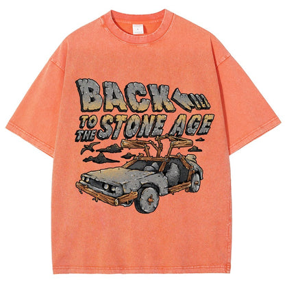 STONE AGE Vintage Distressed T-shirt