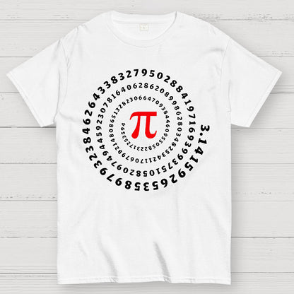 Pi Science Number Sequence Geek T-Shirt
