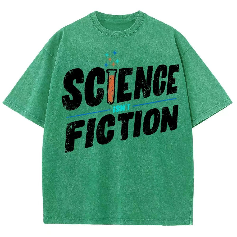 Science Isn’t Fiction Vintage Distressed T-shirt