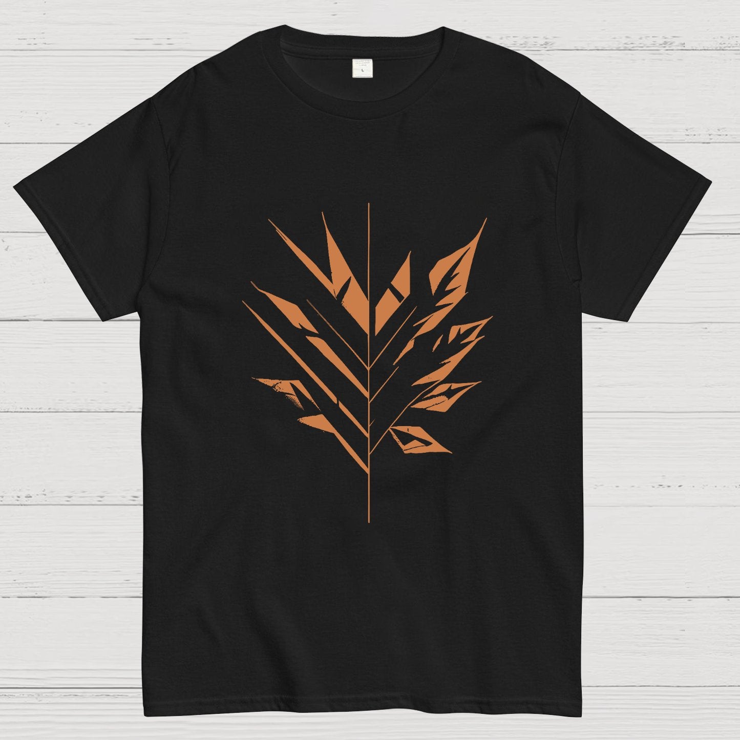 Leaves. Abstract leaves Geeky T-Shirt