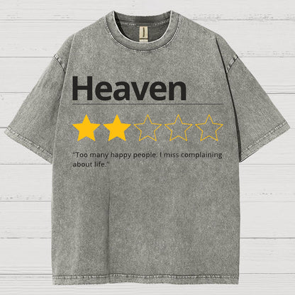 Honest Heaven Review Vintage Distressed T-shirt