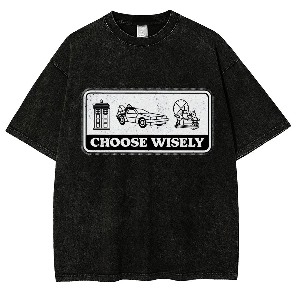 Temporal Dilemma Vintage Distressed T-shirt
