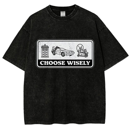 Temporal Dilemma Vintage Distressed T-shirt
