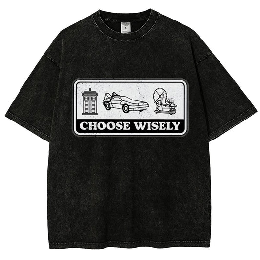 Temporal Dilemma Vintage Distressed T-shirt