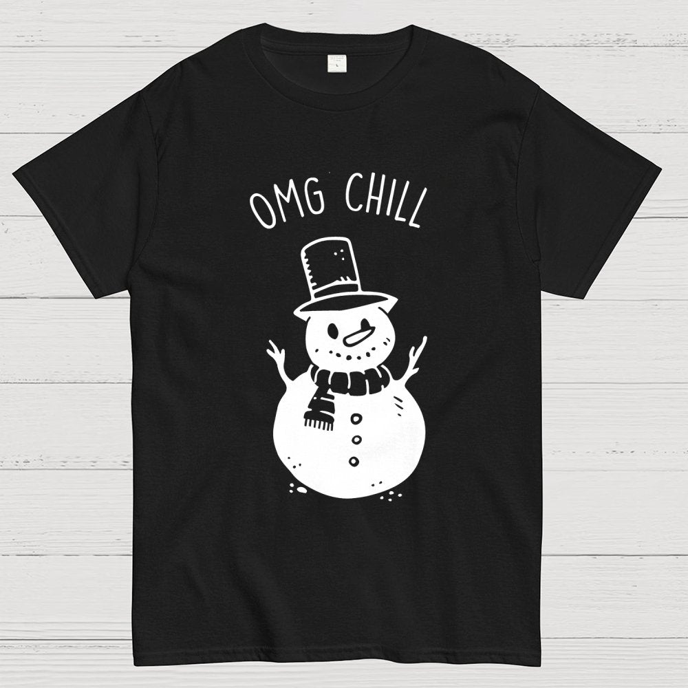 OMG Chill Christmas Geek T-Shirt